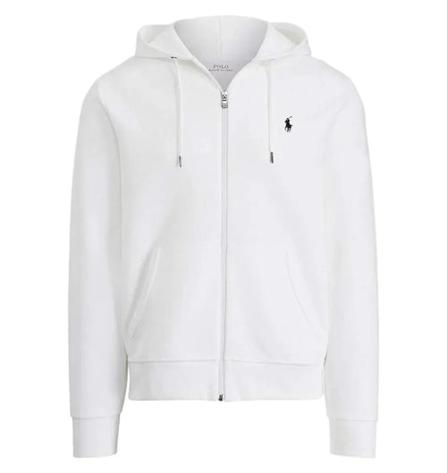 Polo White Zip-Up