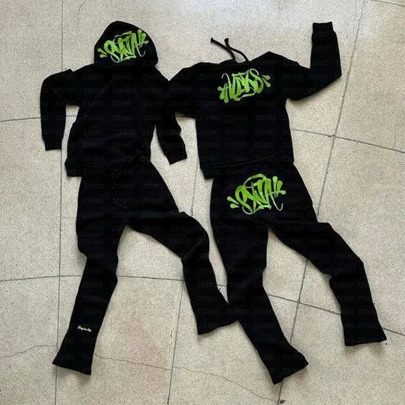 Graffiti Y2K Streetwear Hoodies & Sweatpants
