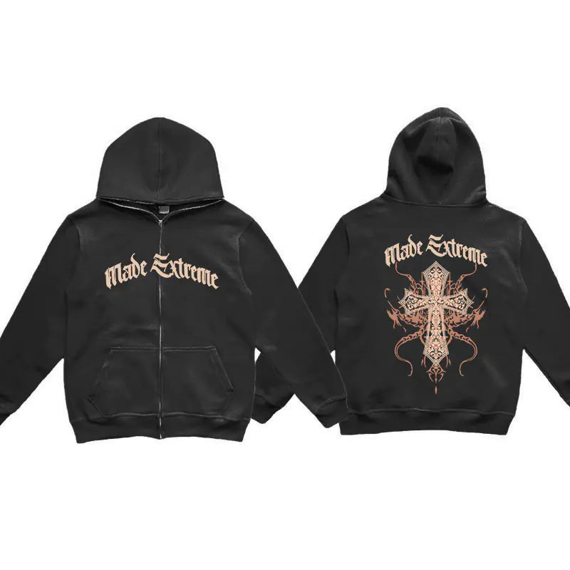 Y2K 4tune Style Zip Jacket