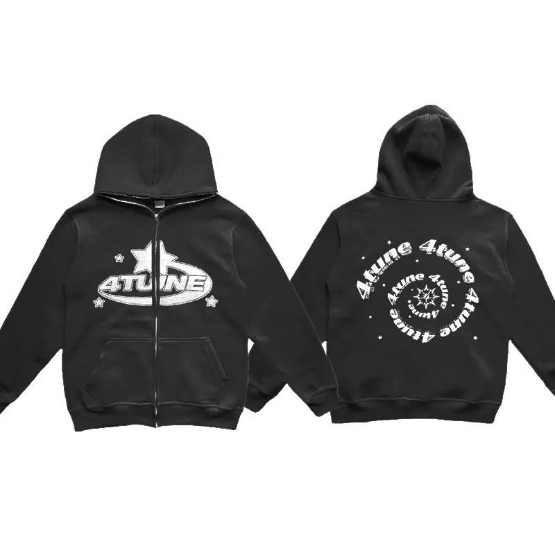 Y2K 4tune Style Zip Jacket