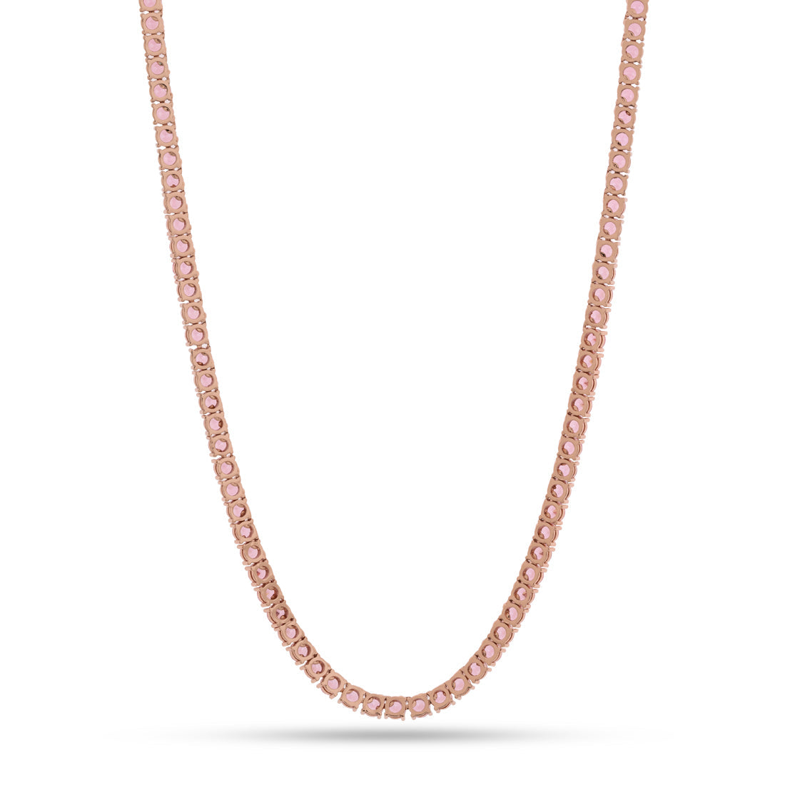 Pink 5mm Tennis Chain