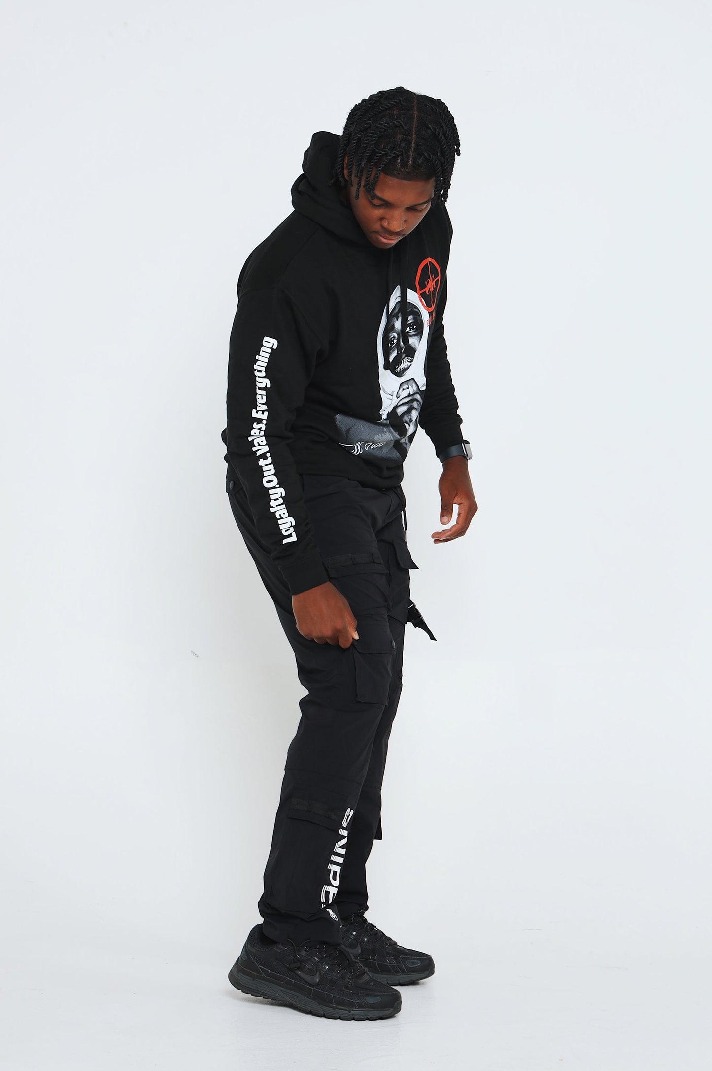 Sniper Utility Cargo Pants (Black)