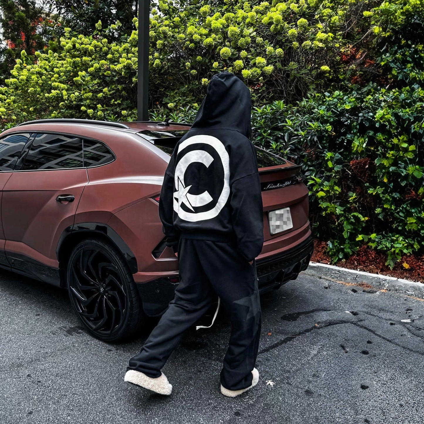 Black CLRVNT Hoodie