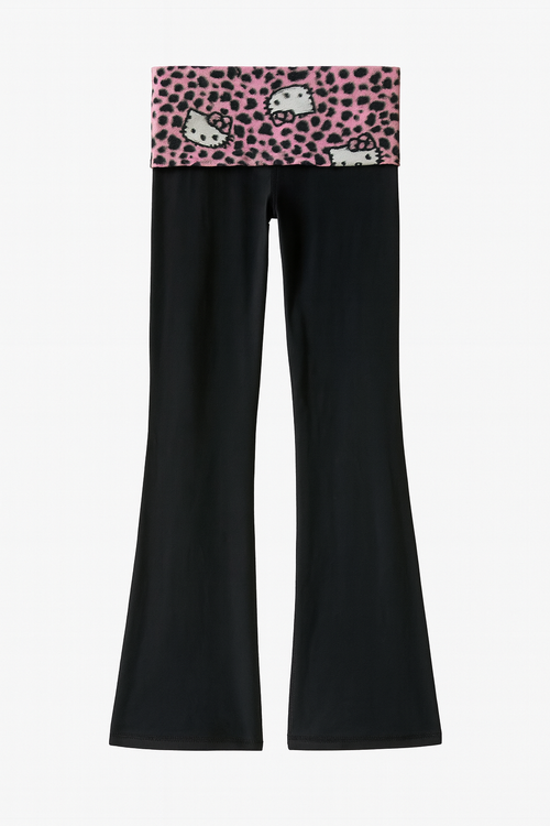Leopard Hello kitty leggings