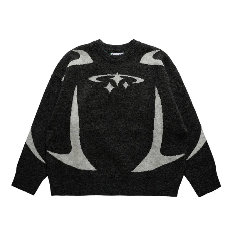 Solus LLC Vintage Knitwear Star Sweater