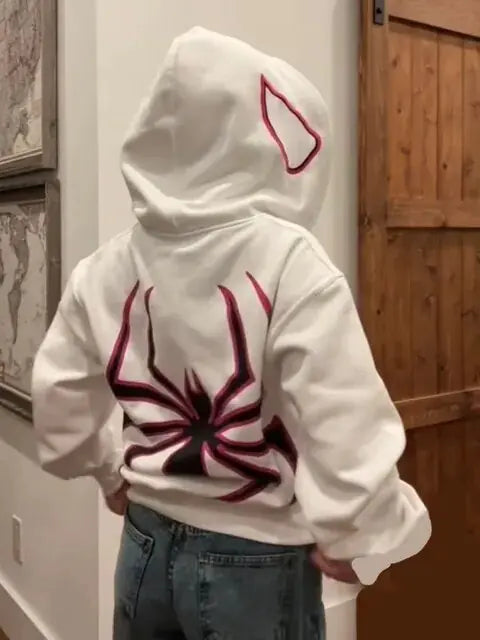 Y2K Grunge Zip-Up