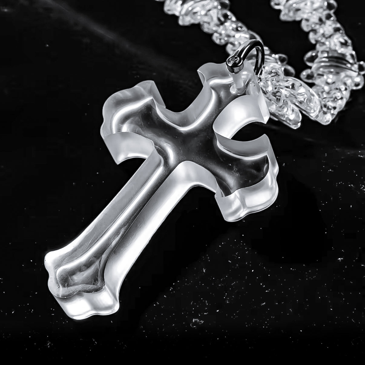Phantom Cross Link Necklace