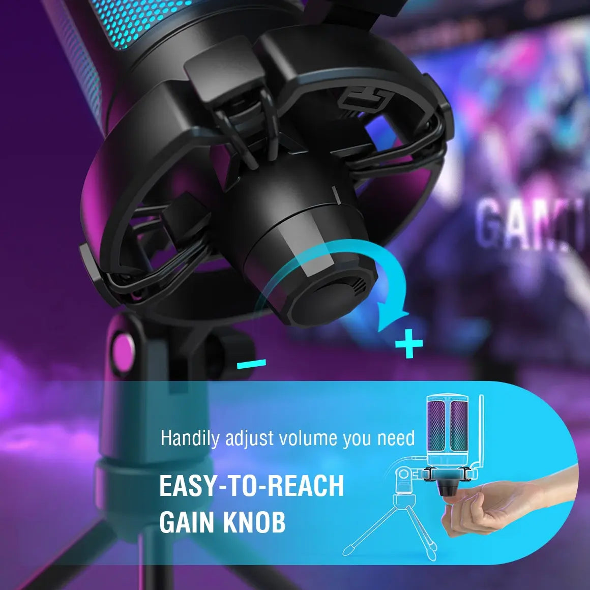 FIFINE-USB Gaming Microphone