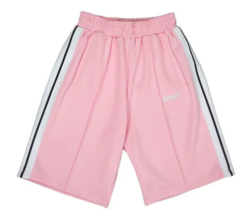 Y2K Unisex Striped Retro Casual Shorts (One Piece)