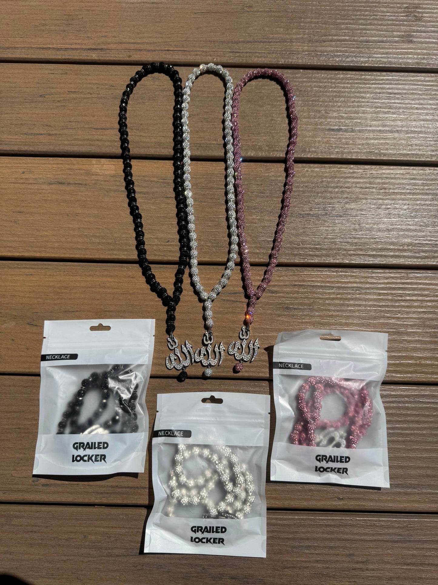 Crystal Arabic Chain