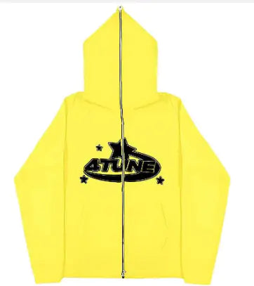 Y2K 4tune Style Zip Jacket