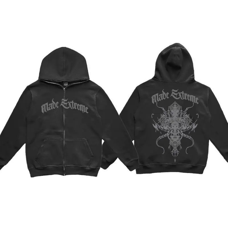 Y2K 4tune Style Zip Jacket