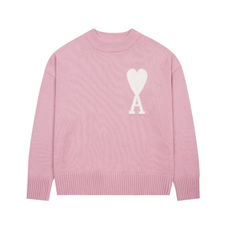 Y2K AMI - HEART SWEATER