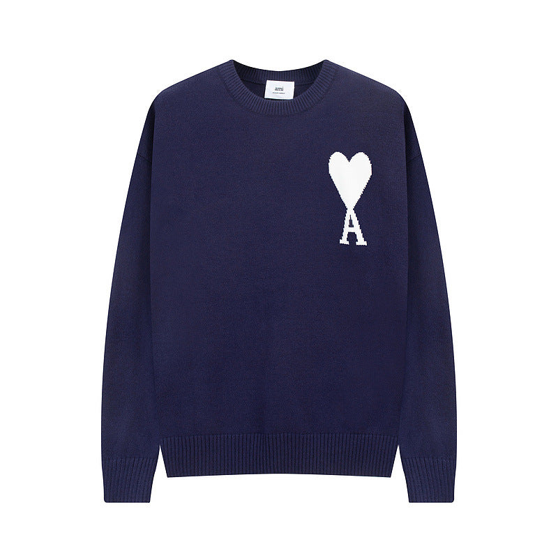 Y2K AMI - HEART SWEATER