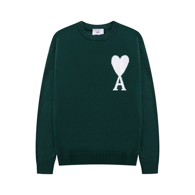 Y2K AMI - HEART SWEATER