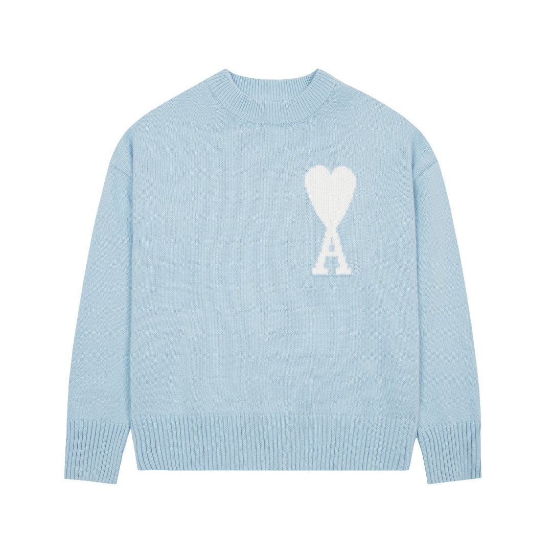 Y2K AMI - HEART SWEATER