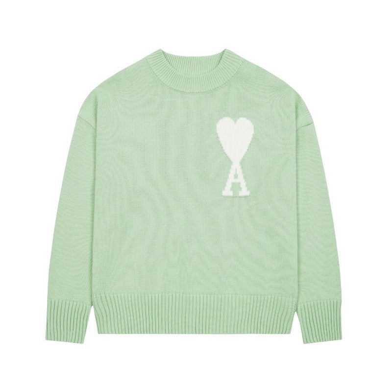 Y2K AMI - HEART SWEATER