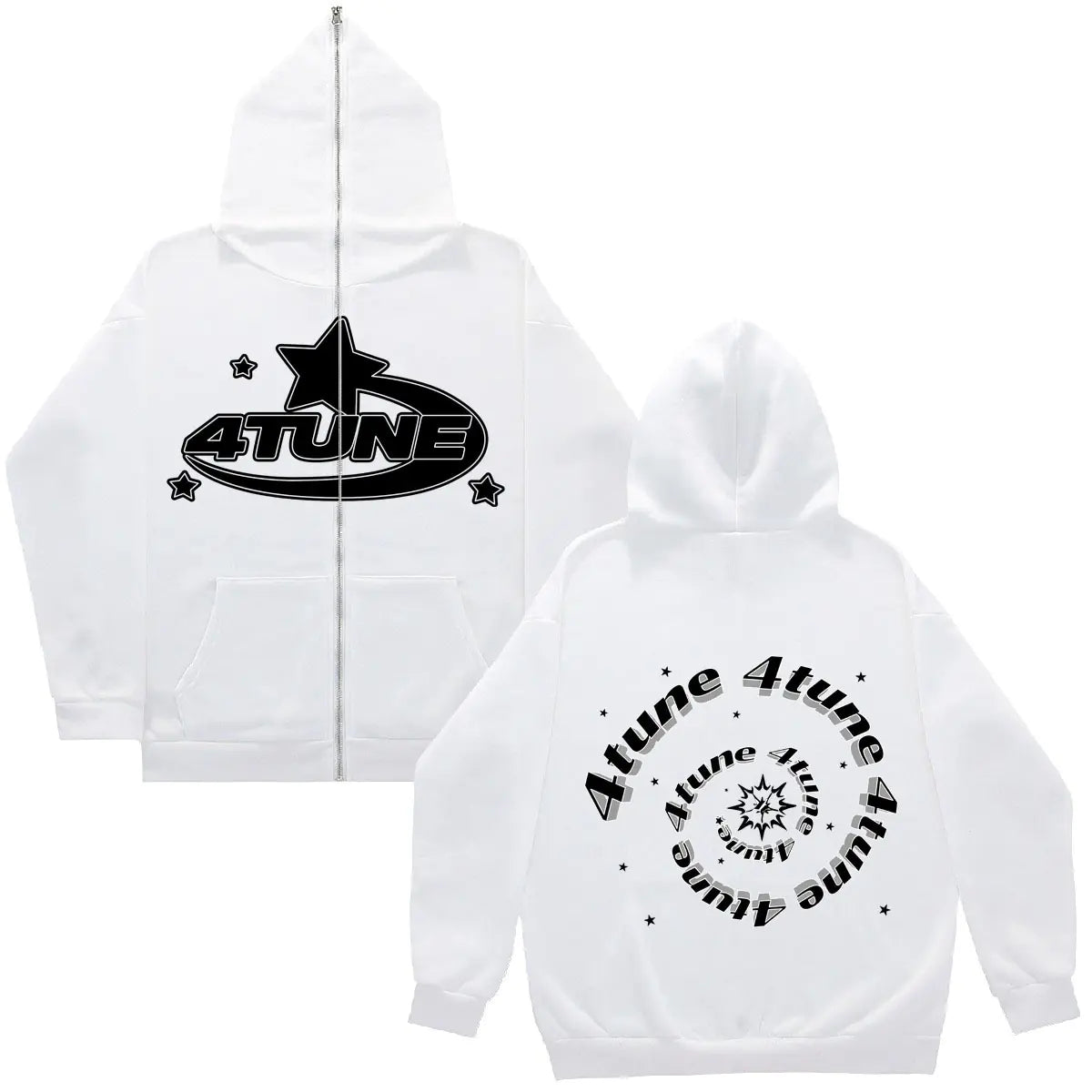 Y2K 4tune Style Zip Jacket