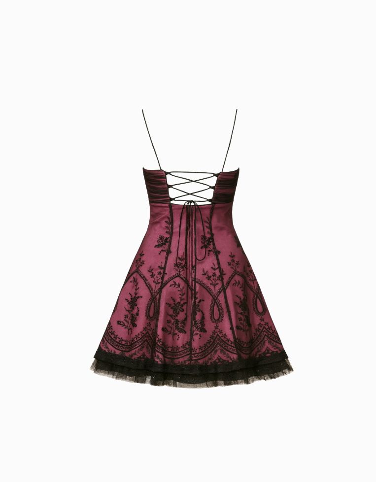 Midnight Rose Dress