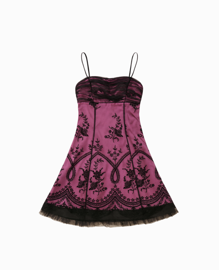 Midnight Rose Dress
