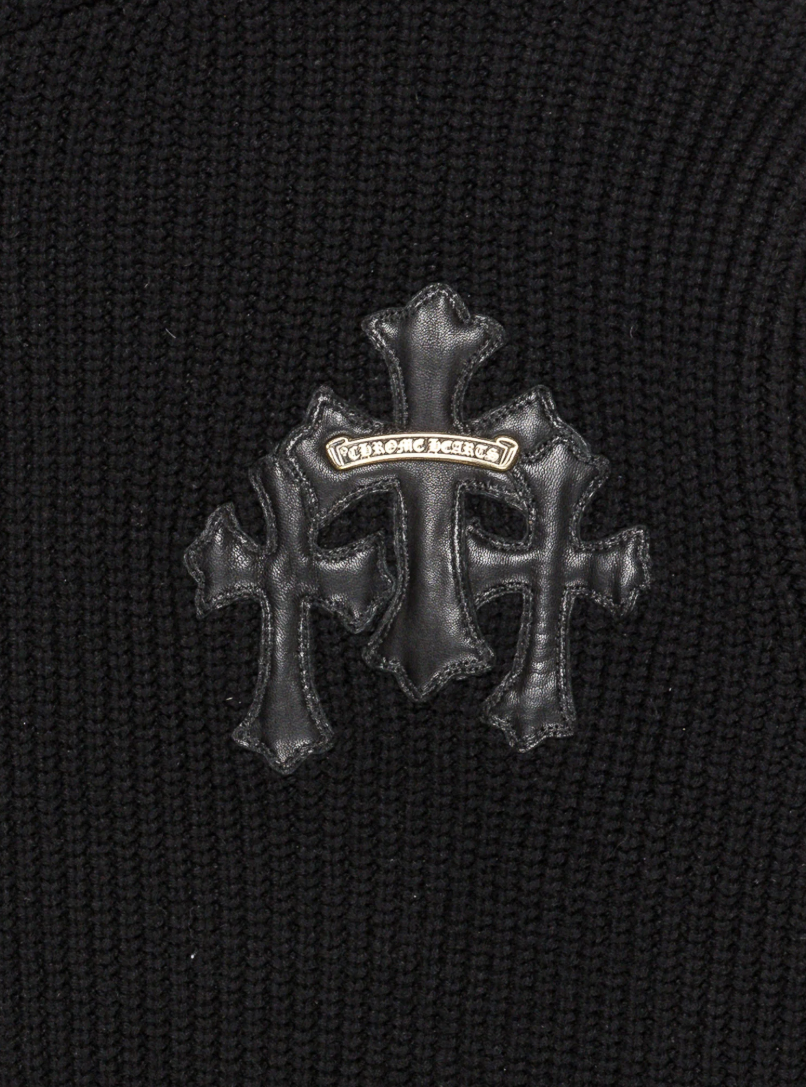 Triple Cross Zip Up Hoodie