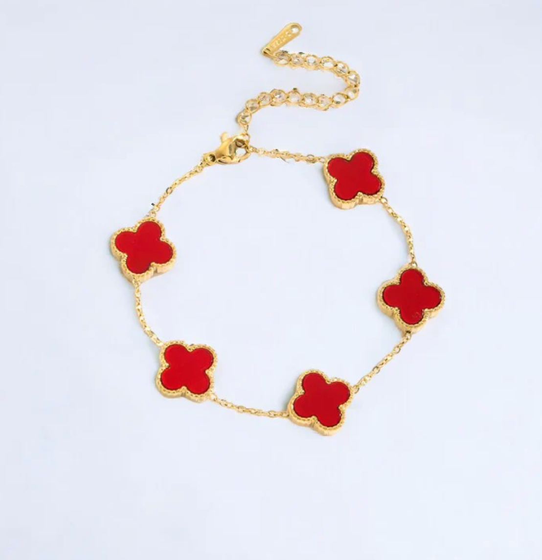 GlowClover™ Gold-Plated Bracelet