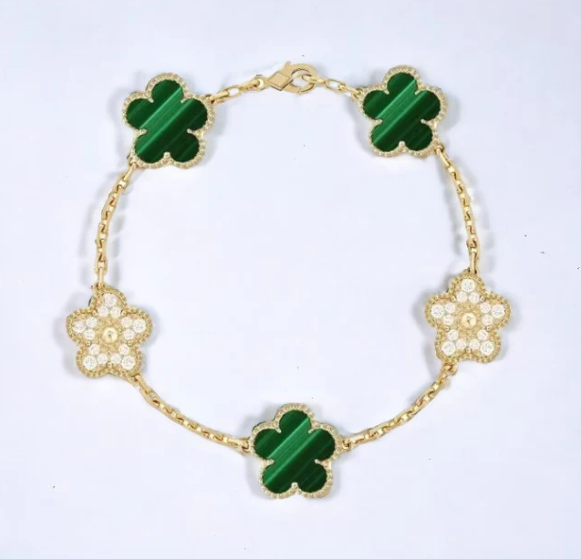 GlowClover™ Gold-Plated Bracelet
