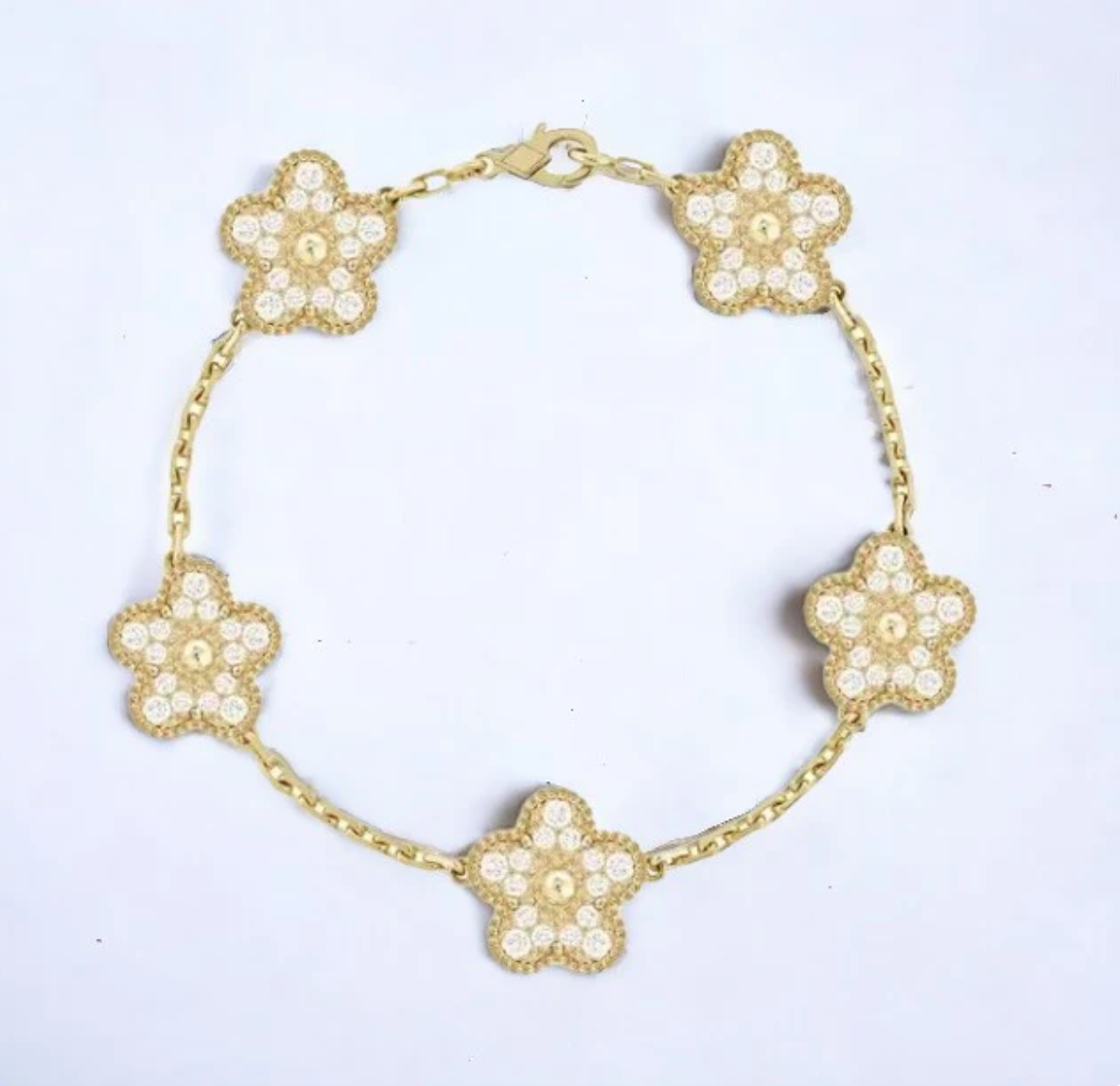 GlowClover™ Gold-Plated Bracelet