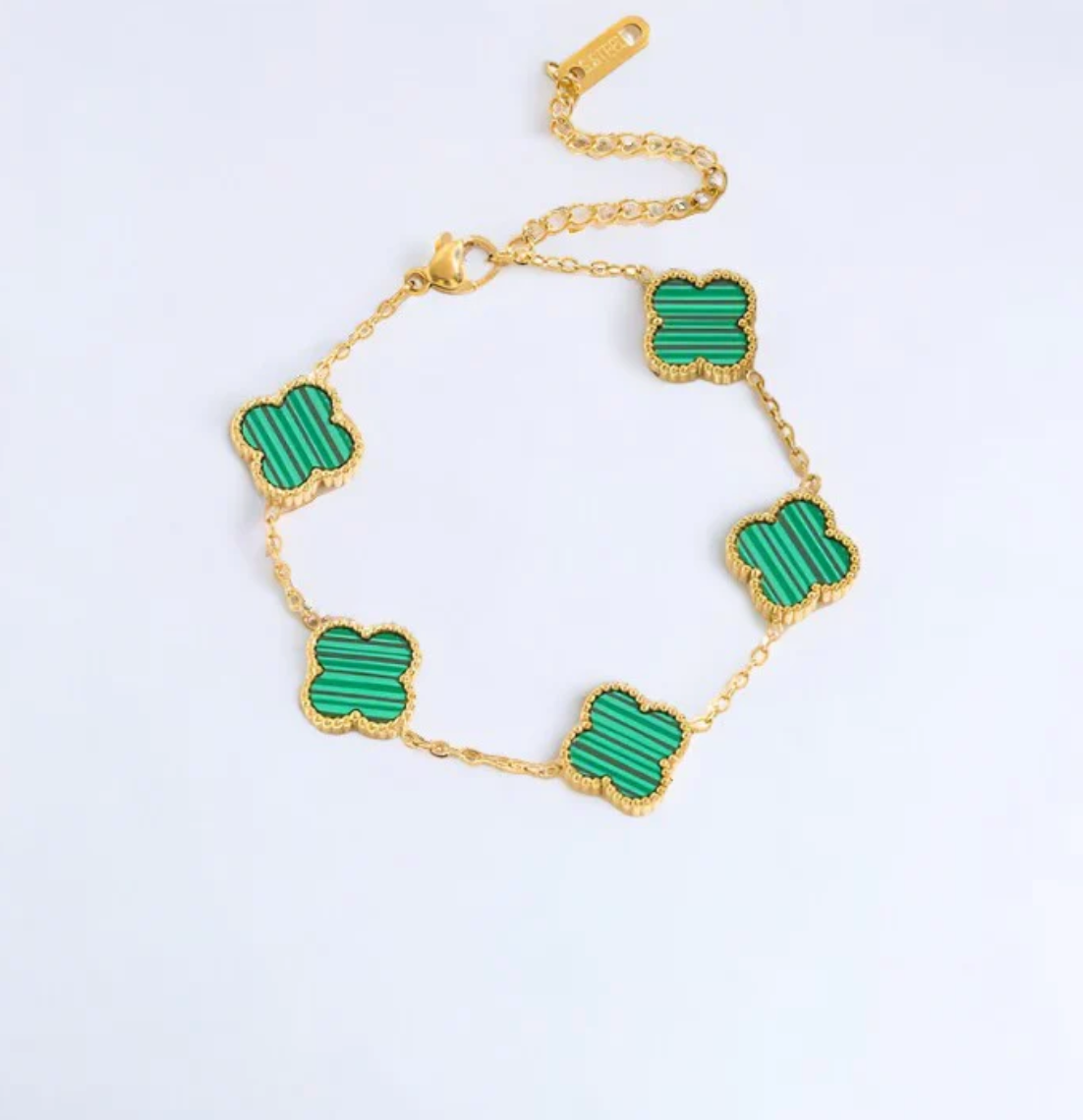 GlowClover™ Gold-Plated Bracelet