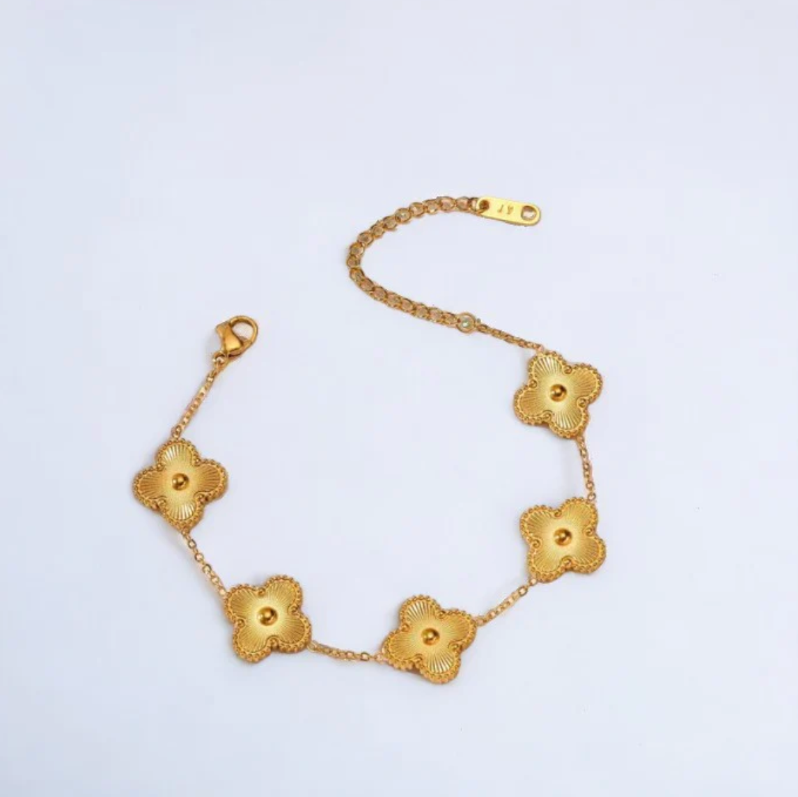 GlowClover™ Gold-Plated Bracelet