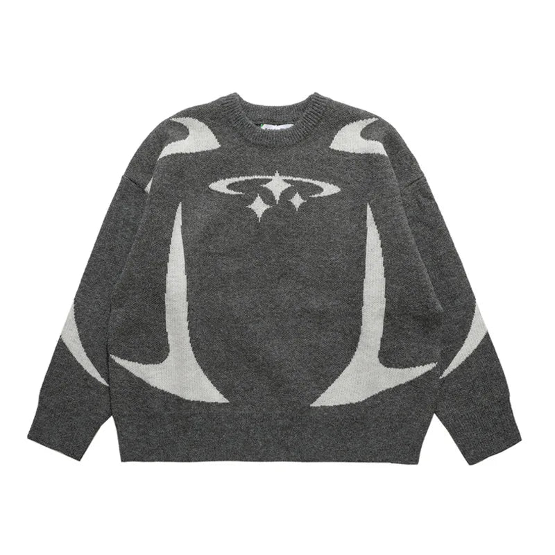 Solus LLC Vintage Knitwear Star Sweater