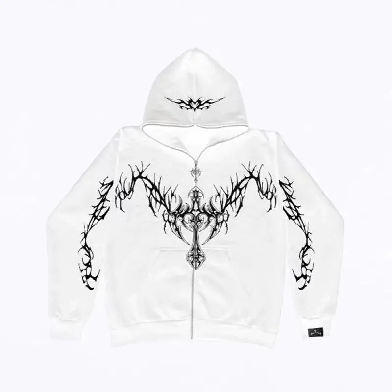 Y2K Grunge Zip-Up
