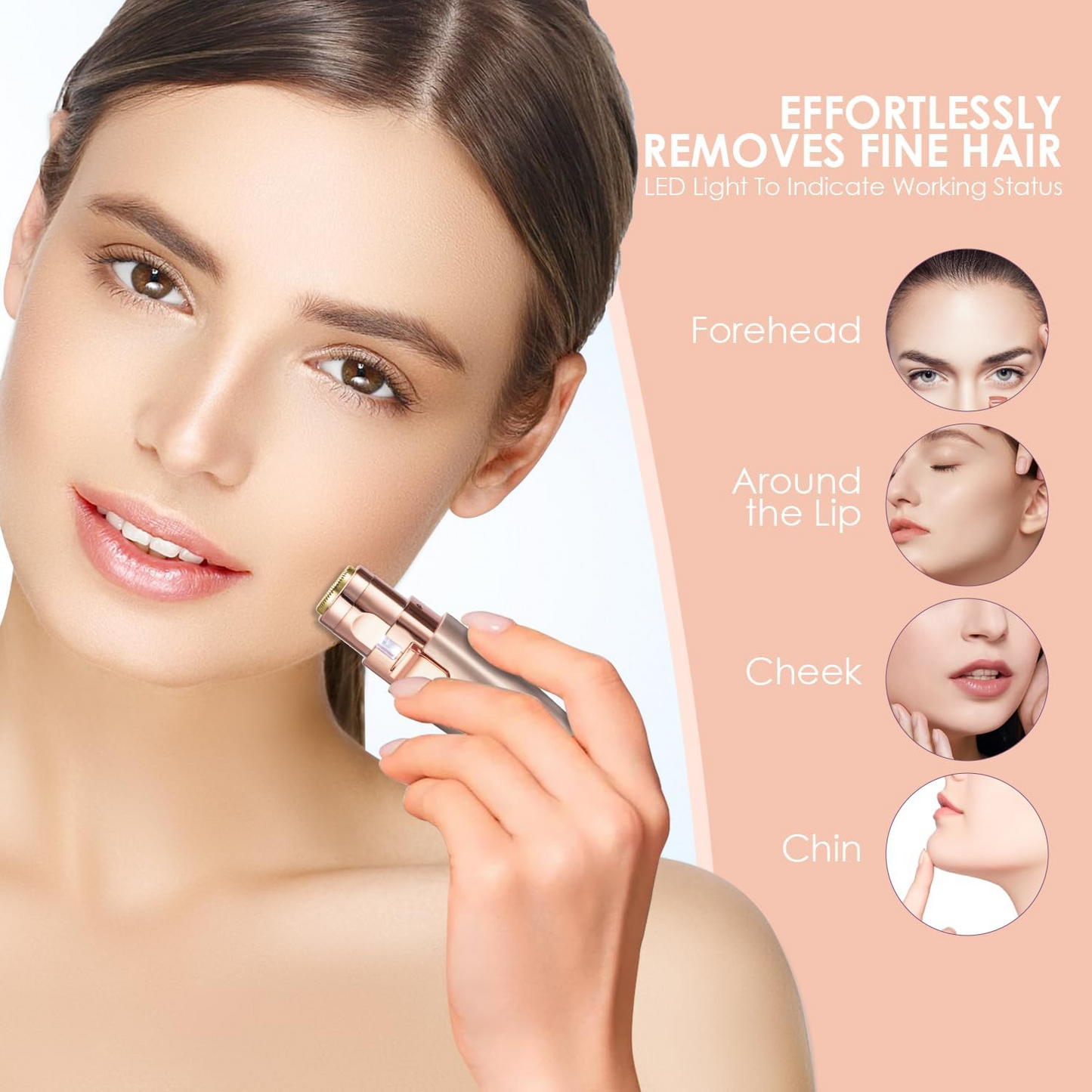 SKTRIM - Precision Eyebrow & Facial Trimmer