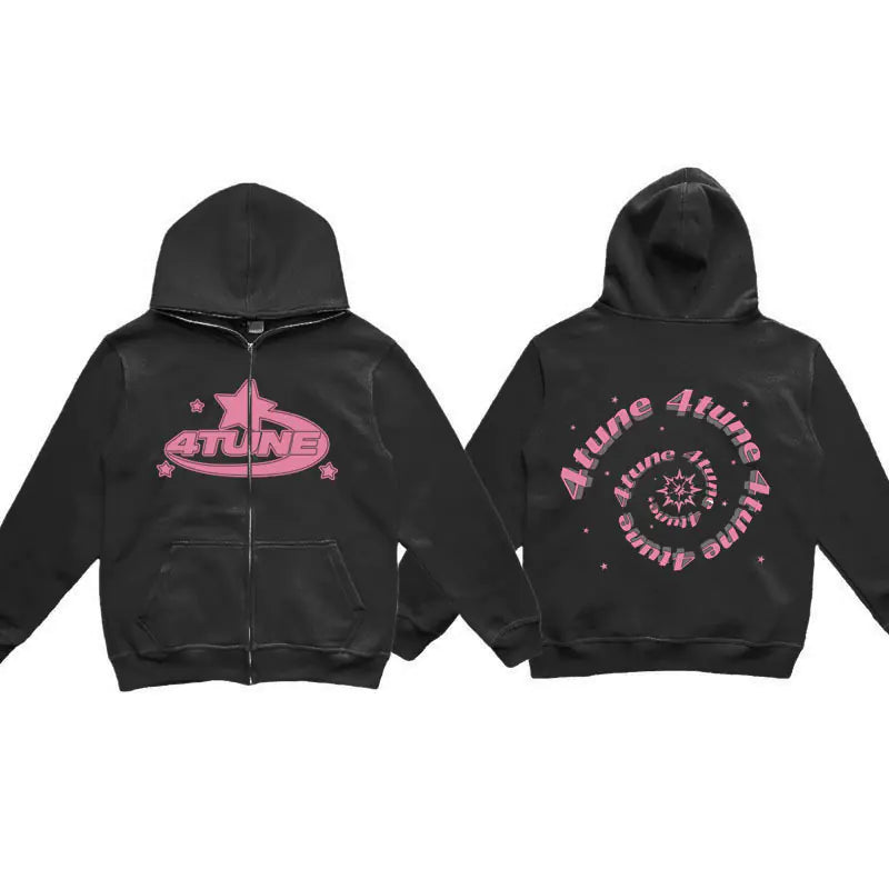 Y2K 4tune Style Zip Jacket