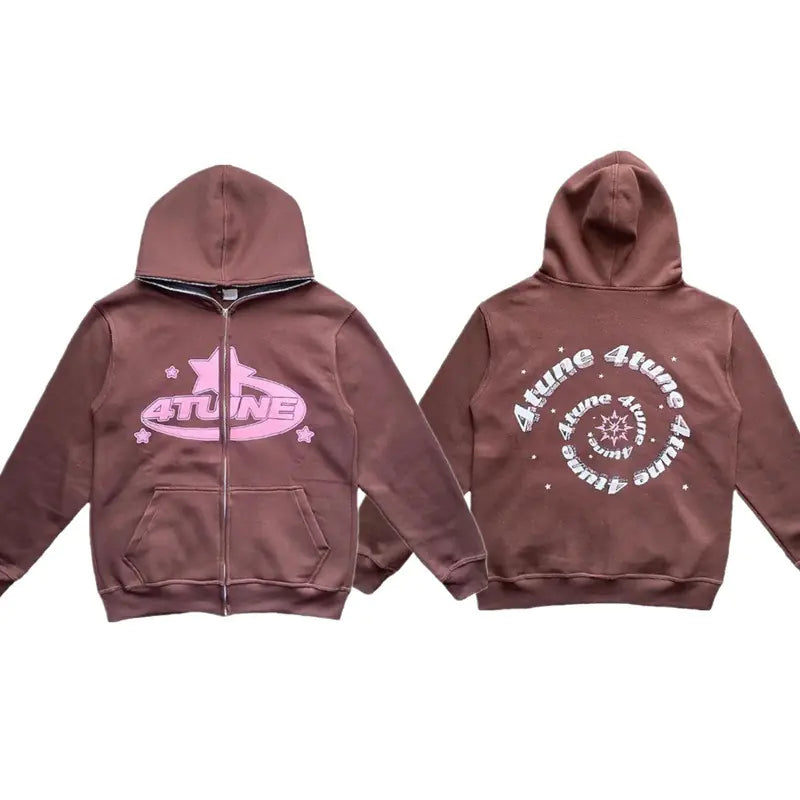 Y2K 4tune Style Zip Jacket