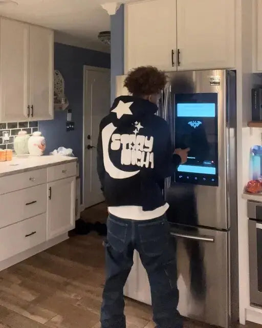 Y2K Grunge Zip-Up