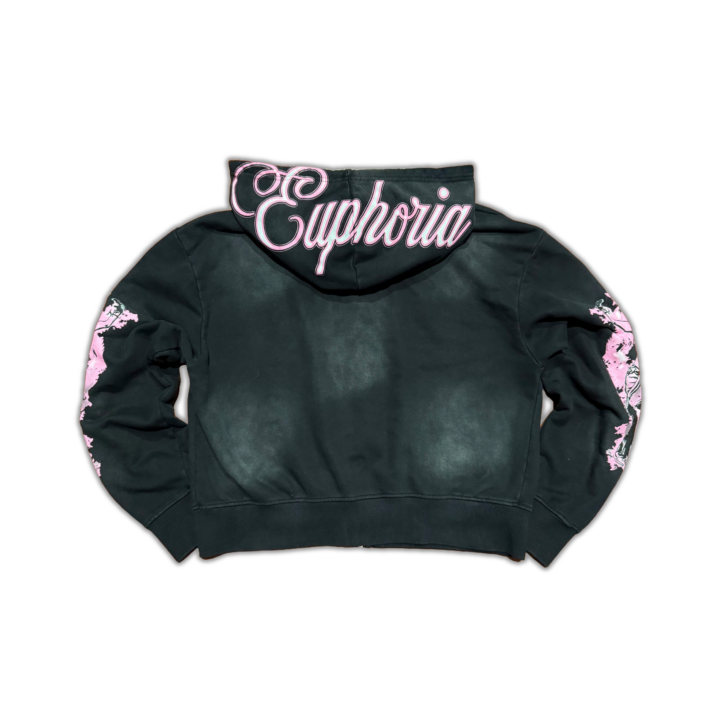 Pleasure & Desire Zip Up - Black