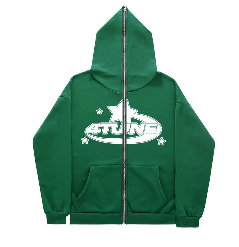 Y2K 4tune Style Zip Jacket