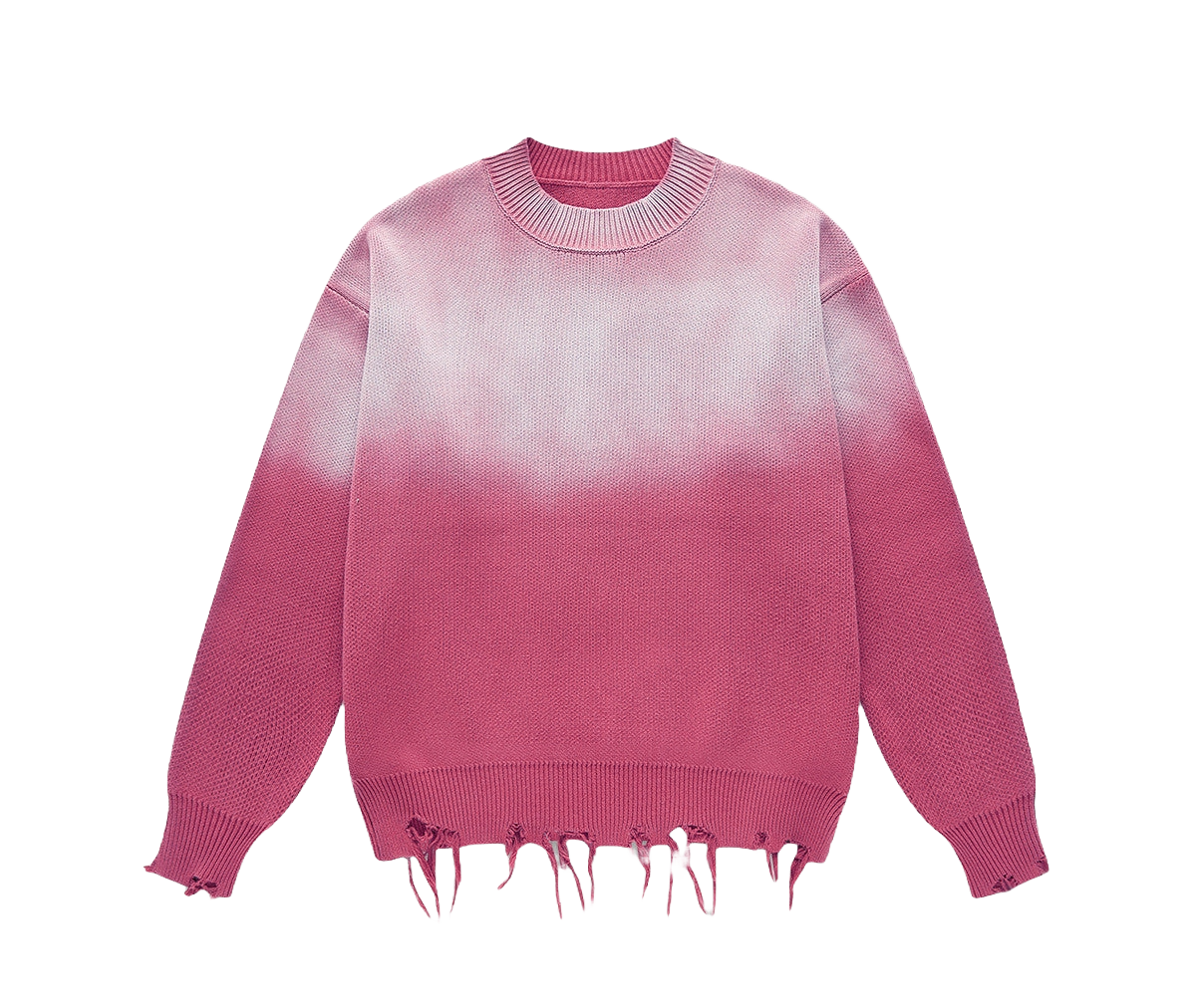 Y2K ARVID - DISTRESSED SWEATER