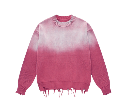 Y2K ARVID - DISTRESSED SWEATER