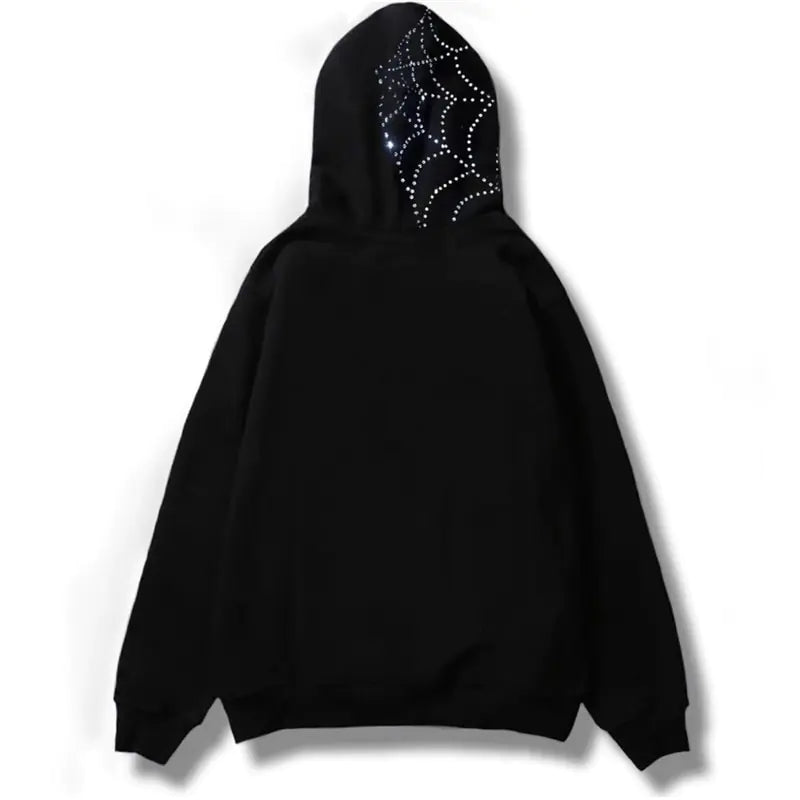 Y2K Rhinestone Zip-Up