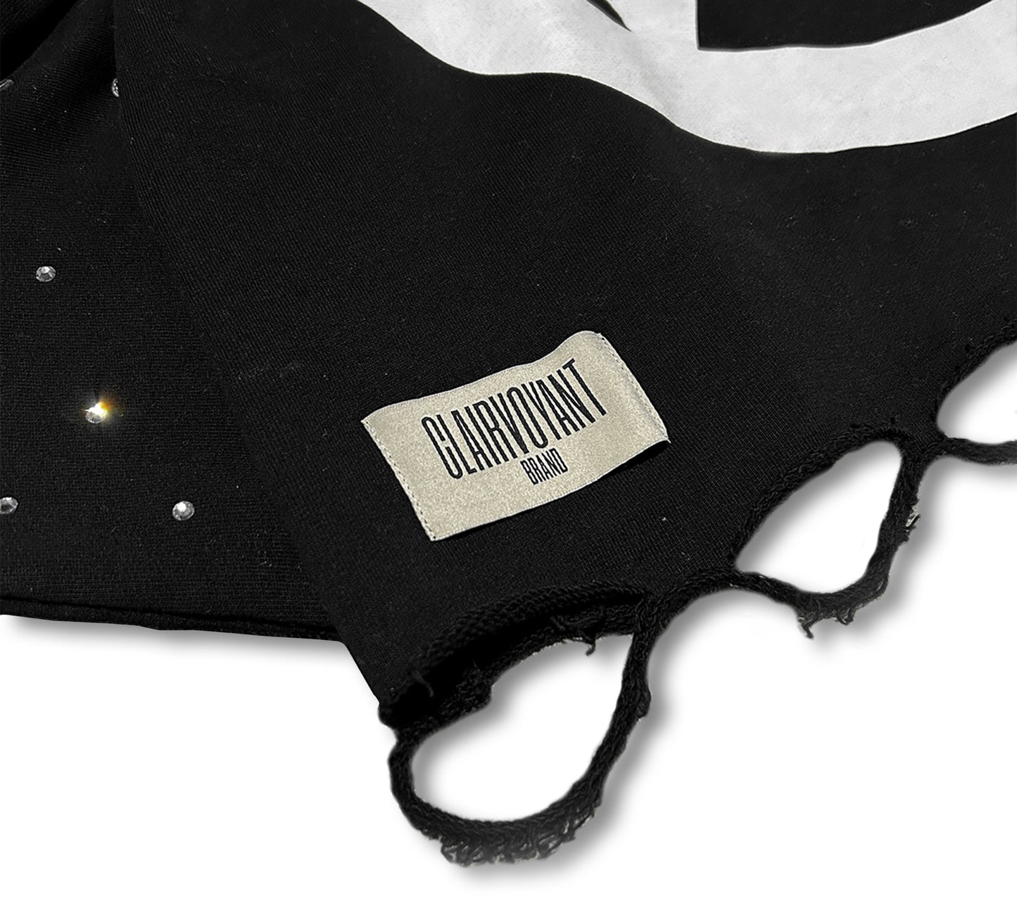 Black CLRVNT Long-Sleeve Shirt