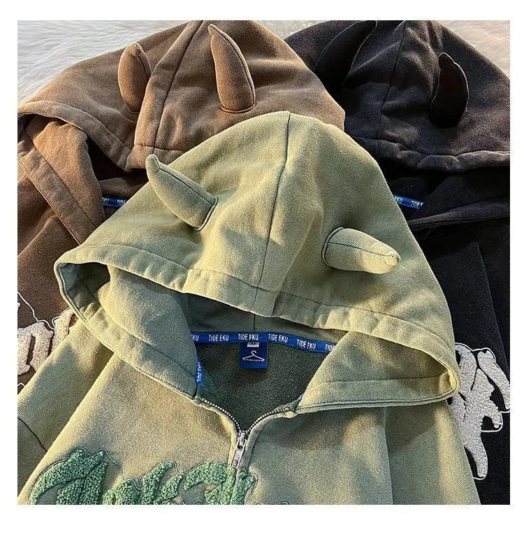 Y2K Horned Hoodie