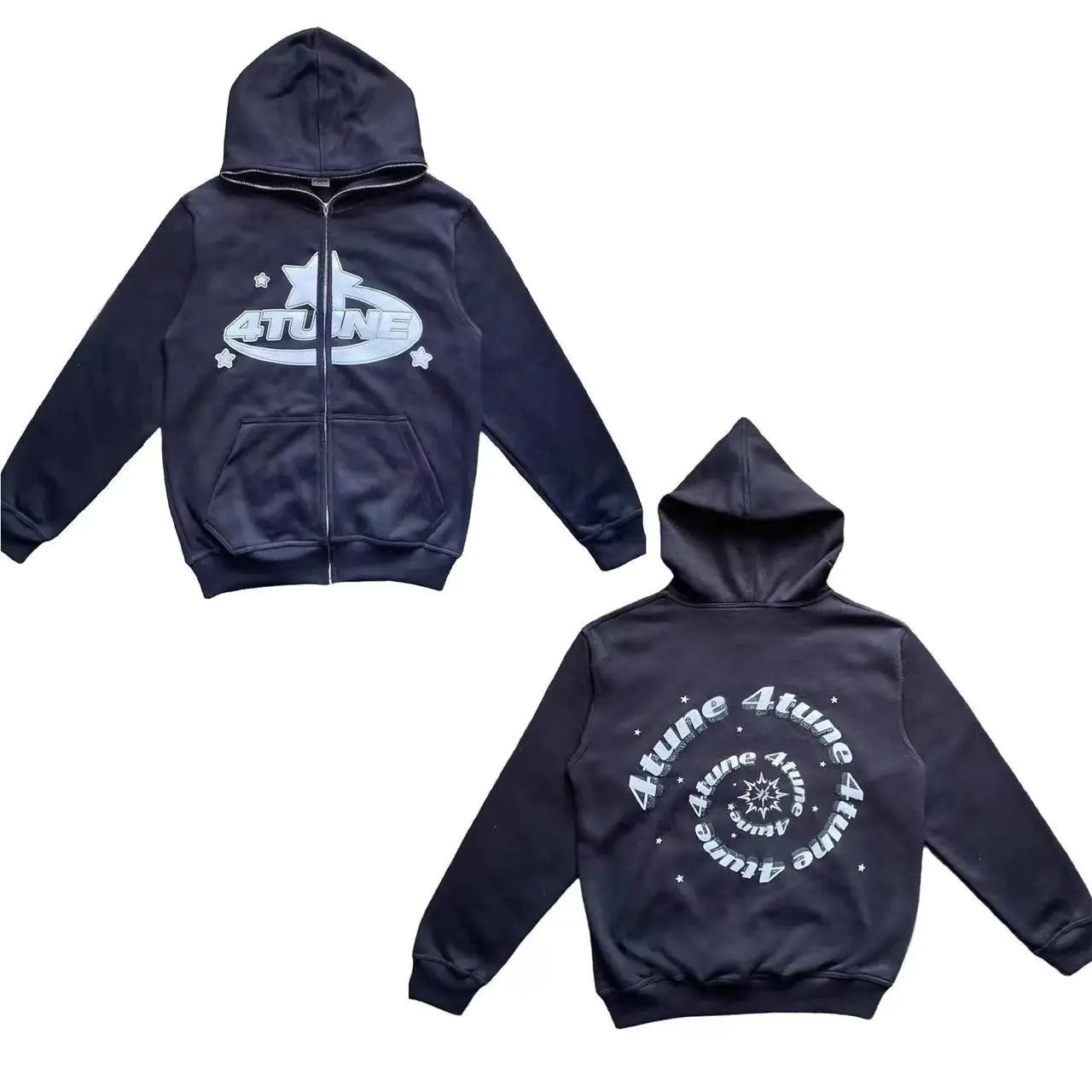 Y2K 4tune Style Zip Jacket