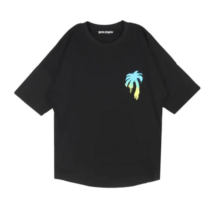Palm Angels Round Neck T-Shirt for Men and Women