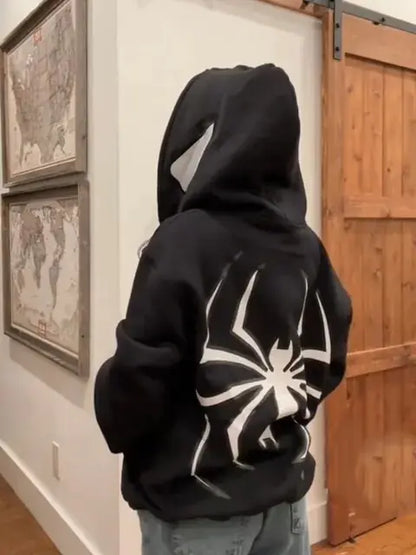 Y2K Grunge Zip-Up