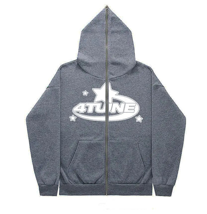Y2K 4tune Style Zip Jacket