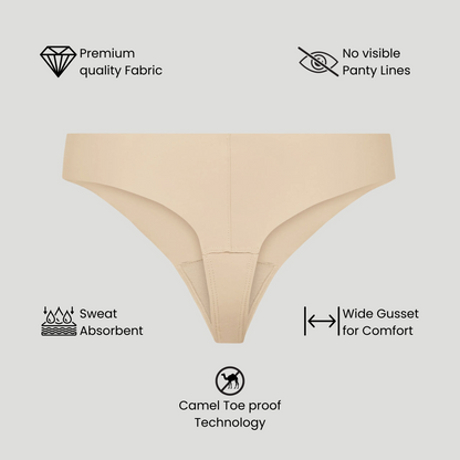 Enviso - Invisible Camel Toe Thong