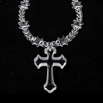 Phantom Cross Link Necklace
