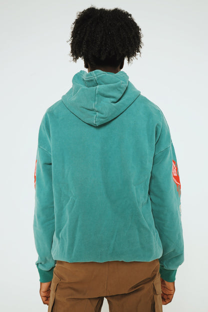 Heartless: Hoodie (Acid Wash - Green)